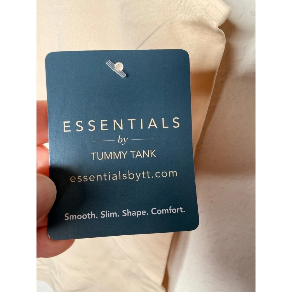 NWT Essentials by Tummy Tank Nude Seamless Shapewear Tank‎ TT5-007 Sz 1X/2X